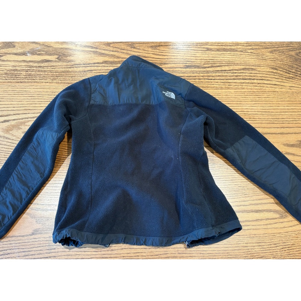 The North Face Denali Polartec Fleece Jacket Black Womens Medium Full Zip